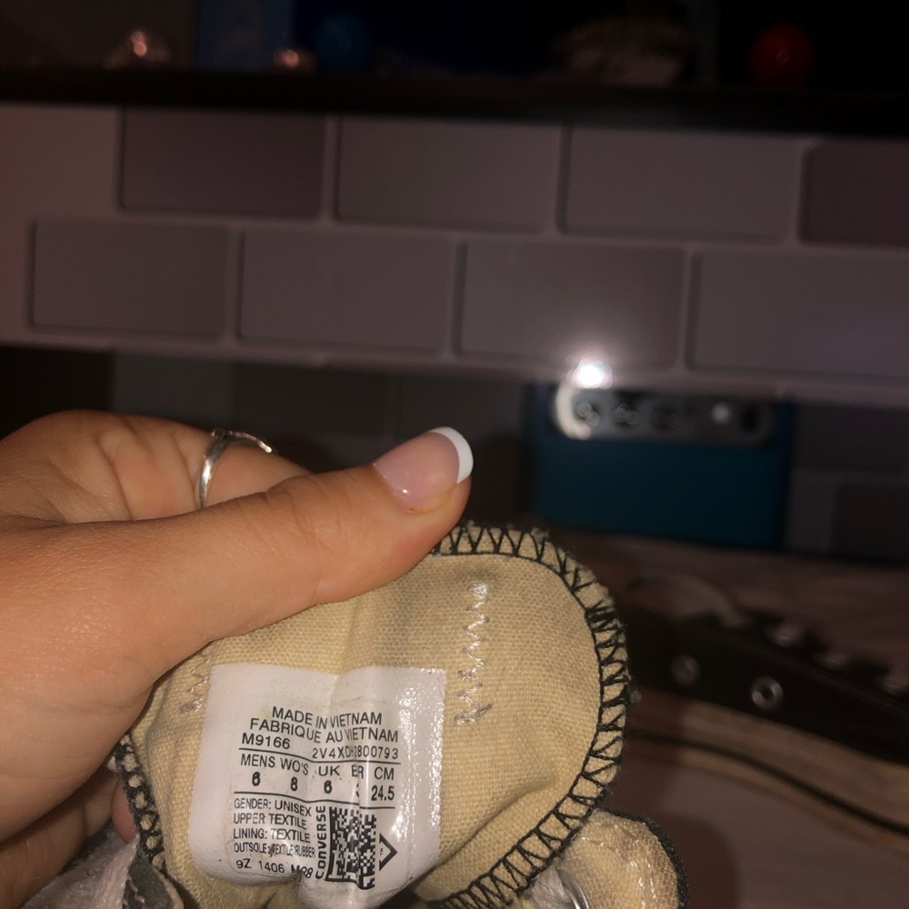 Classic Black Converse - Picture 3 of 4